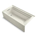 KOHLER K-1125-LAW Archer 72" x 36" alcove bath with Bask heated surface, left drain
