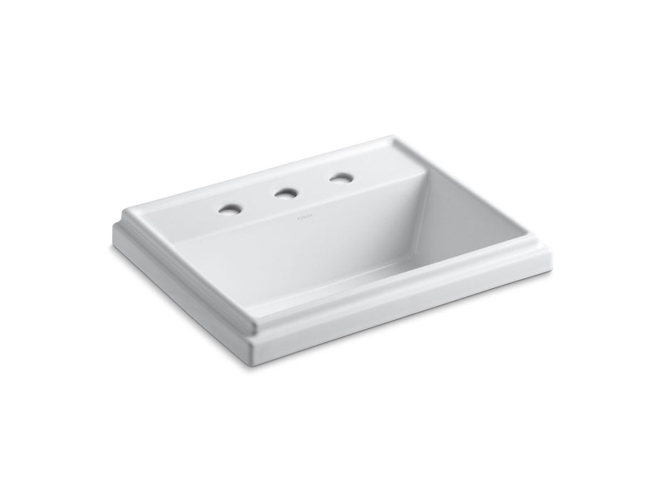 KOHLER K-2991-8 Tresham 21-3/4" rectangular drop-in bathroom sink