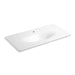 KOHLER Iron/Impressions 43" Enameled cast iron vanity top with integrated oval sink