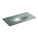 KOHLER Iron/Impressions 43" Enameled cast iron vanity top with integrated oval sink