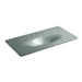KOHLER Iron/Impressions 43" Enameled cast iron vanity top with integrated oval sink