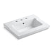 KOHLER K-2979-8 Tresham Vanity-top bathroom sink with 8" widespread faucet holes