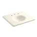 KOHLER Iron/Impressions 25" Enameled cast iron vanity top with integrated round sink