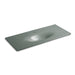 KOHLER Iron/Impressions 49" Enameled cast iron vanity top with integrated oval sink