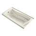 KOHLER K-1257-LW Mariposa 72" x 36" alcove whirlpool bath with Bask heated surface, left drain
