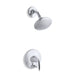 KOHLER K-T45108-4 Alteo Rite-Temp shower trim kit with push-button diverter and lever handle, 2.5 gpm
