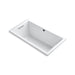 KOHLER K-1168-GHW Underscore 60" x 32" drop-in Heated BubbleMassage air bath with Bask heated surface