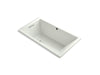 KOHLER K-1173-GHW Underscore 66" x 36" drop-in Heated BubbleMassage air bath