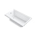 KOHLER K-877-S Highbridge 60" x 32" alcove bath, left drain
