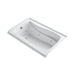 KOHLER K-1239-LH Mariposa 60" x 36" alcove heated whirlpool, left drain and heater