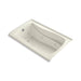 KOHLER K-1239-LH Mariposa 60" x 36" alcove heated whirlpool, left drain and heater