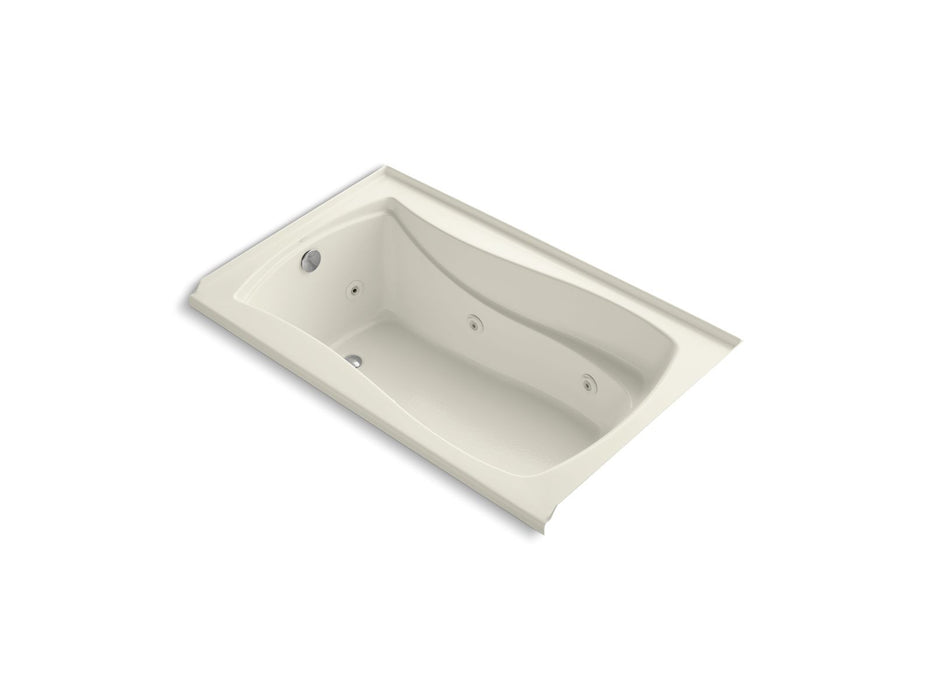 KOHLER K-1239-LH Mariposa 60" x 36" alcove heated whirlpool, left drain and heater