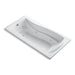 KOHLER K-1257-W1 Mariposa 72" x 36" drop-in whirlpool bath with Bask heated surface