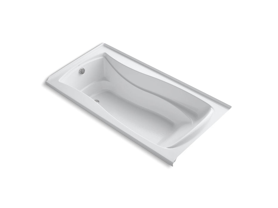 KOHLER K-1239-GHLF Mariposa 60" x 36" alcove Heated BubbleMassage air bath, left drain