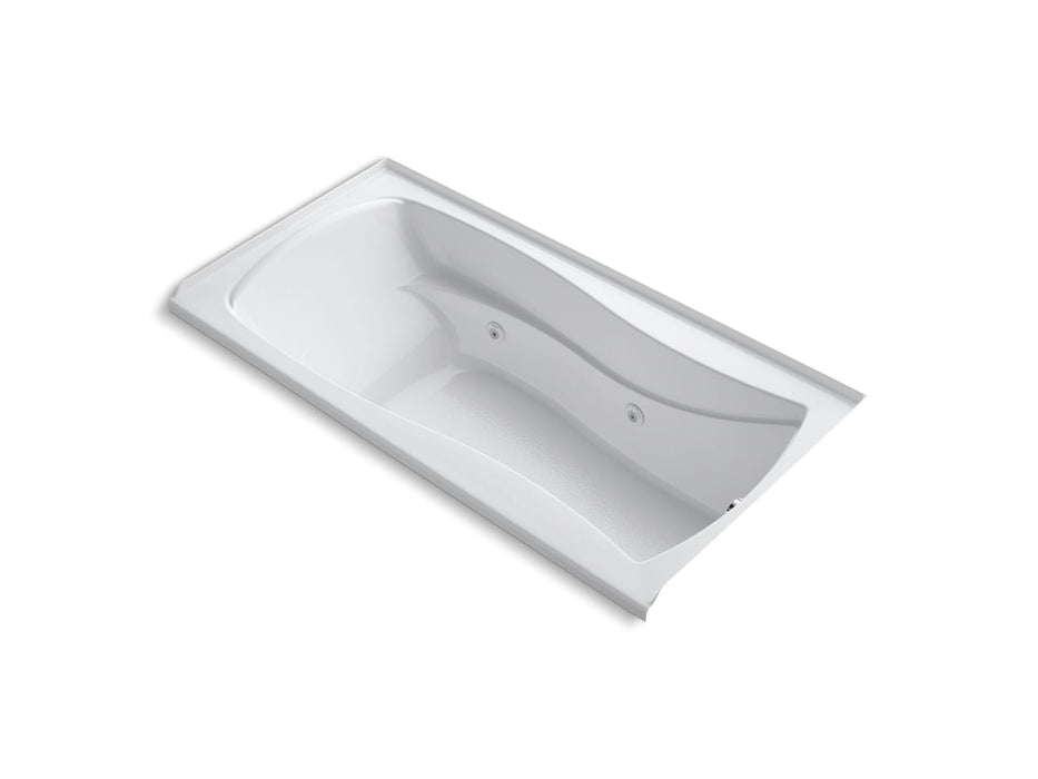 KOHLER K-1257-R Mariposa 72" x 36" alcove whirlpool bath, right drain