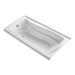 KOHLER K-1259-LW Mariposa 72" x 36" alcove bath with Bask heated surface, left drain