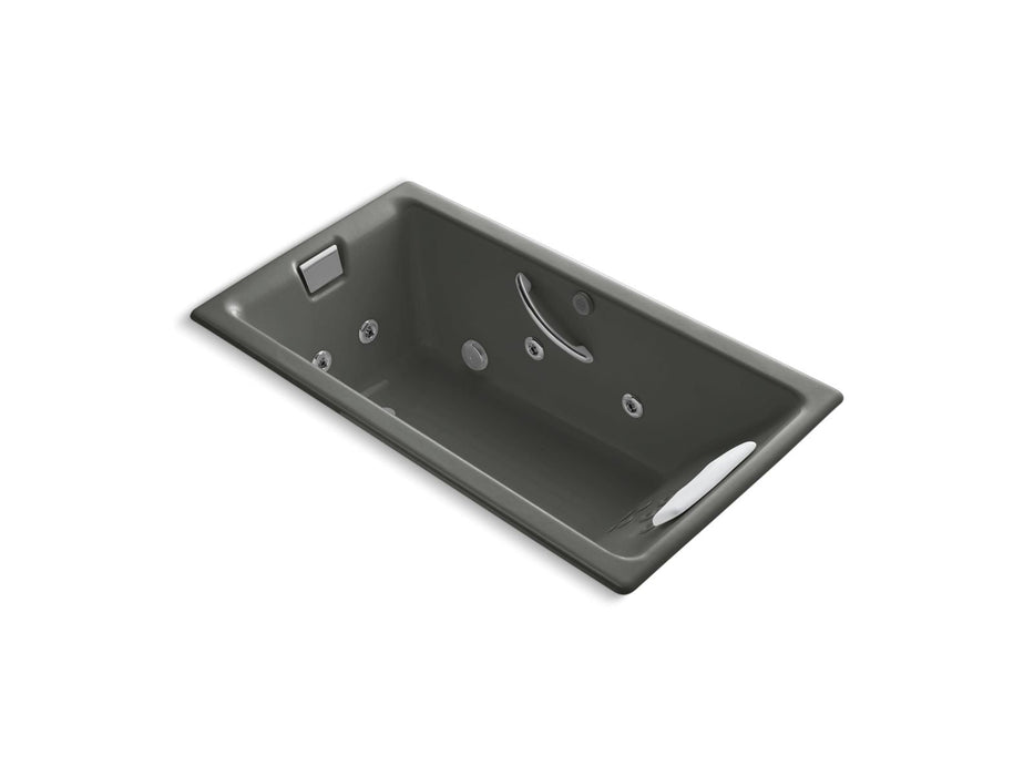 KOHLER K-856-M Tea-for-Two 66" x 36" drop-in whirlpool bath