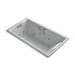 KOHLER K-856-M Tea-for-Two 66" x 36" drop-in whirlpool bath