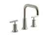 KOHLER K-T14428-4 Purist Deck-mount bath faucet trim with Lever handles