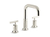 KOHLER K-T14428-4 Purist Deck-mount bath faucet trim with Lever handles