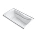 KOHLER K-1229-RW Mariposa 66" x 36" alcove bath with Bask heated surface, right drain