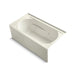 KOHLER K-1357-HR Devonshire 60" x 32" alcove heated whirlpool bath, right drain
