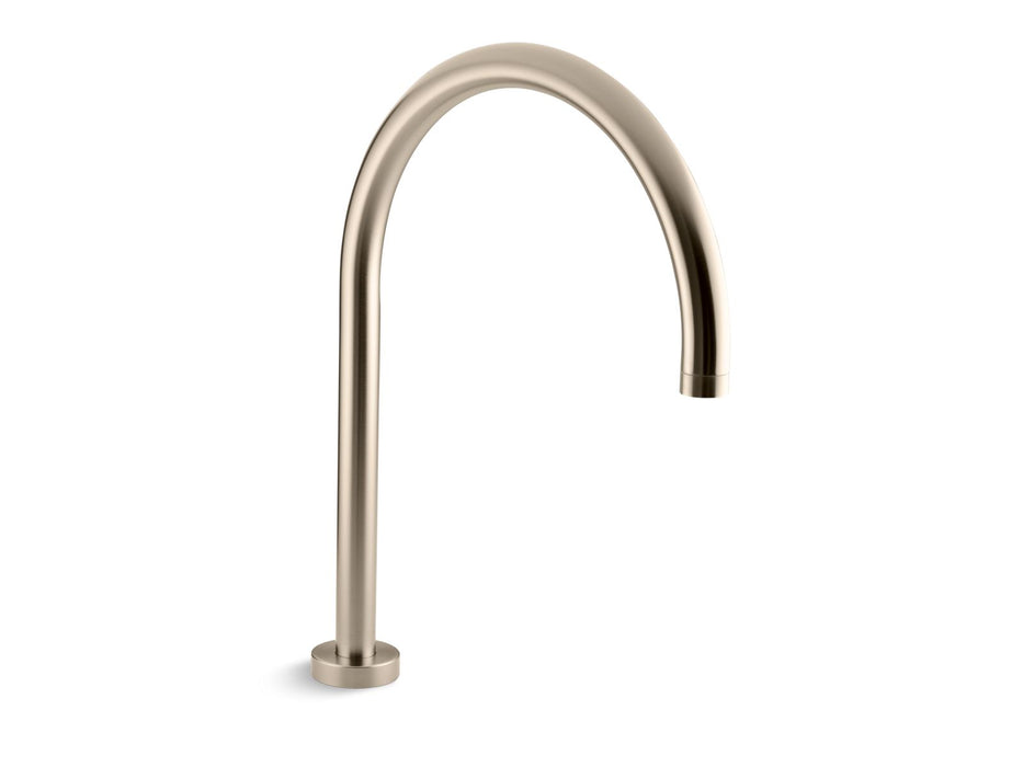 KOHLER K-8360 Laminar deck-mount non-diverter bath spout
