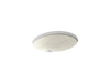 KOHLER K-2210-N Caxton 19-1/4" oval undermount bathroom sink