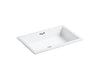 KOHLER K-2297 Kathryn 24" rectangular undermount bathroom sink