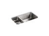 KOHLER K-3174-L Undertone 31-1/2" undermount double-bowl kitchen sink