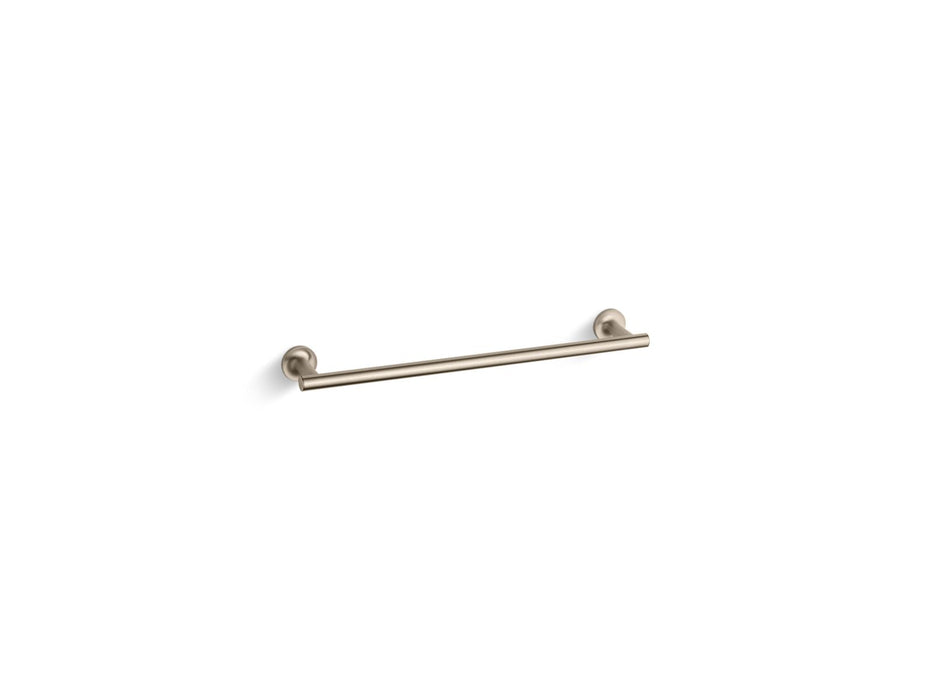 KOHLER K-14435 Purist 18" towel bar