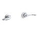 KOHLER K-T7744-5 Triton Wall-mount valve trim with wristblade lever handles, requires valve