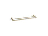 KOHLER K-14375 Purist 24" Double towel bar