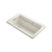 KOHLER K-1122-GHW Archer 60" x 32" drop-in Heated BubbleMassage air bath with Bask heated surface