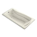 KOHLER K-1257-GHW Mariposa 72-1/4" x 36-1/4" drop-in Heated BubbleMassage air bath with Bask heated surface