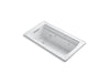 KOHLER K-1122-H Archer 60" x 32" drop-in whirlpool bath with heater