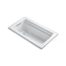 KOHLER K-1123-W1 Archer 60" x 32" drop-in bath with Bask heated surface