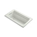 KOHLER K-1123-W1 Archer 60" x 32" drop-in bath with Bask heated surface