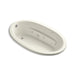 KOHLER K-1164-H Sunward 72" x 42" drop-in heated whirlpool bath