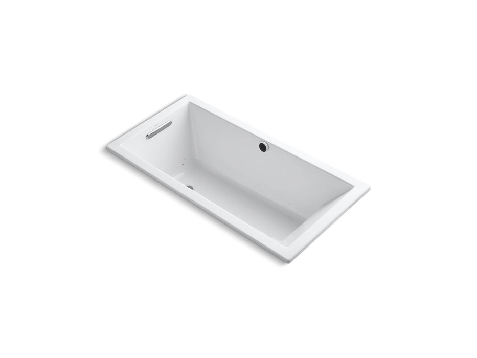 KOHLER K-1167-GH Underscore 60" x 30" drop-in Heated BubbleMassage air bath