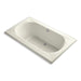 KOHLER K-1417-W1 Memoirs 72" x 42" drop-in bath with Bask heated surface
