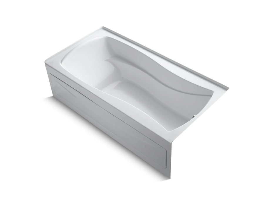 KOHLER K-1224-GHRAW Mariposa 66" x 36" alcove Heated BubbleMassage air bath with Bask heated surface, right drain