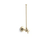 KOHLER K-7637 3/8" NPT angle supply with stop and annealed vertical tube