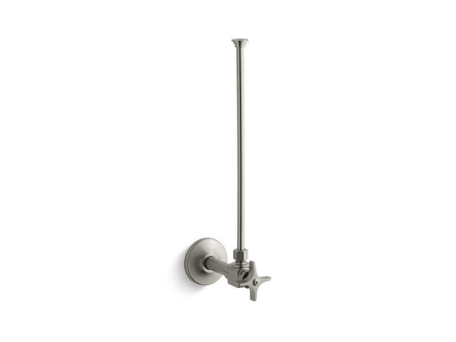 KOHLER K-7637 3/8" NPT angle supply with stop and annealed vertical tube