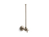 KOHLER K-7637 3/8" NPT angle supply with stop and annealed vertical tube