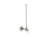 KOHLER K-7637 3/8" NPT angle supply with stop and annealed vertical tube