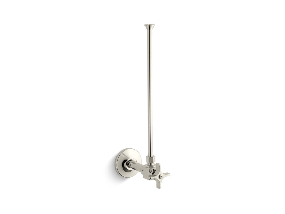 KOHLER K-7637 3/8" NPT angle supply with stop and annealed vertical tube