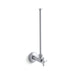 KOHLER 1/2" NPT angle supply with stop with cross handle and annealed vertical tube