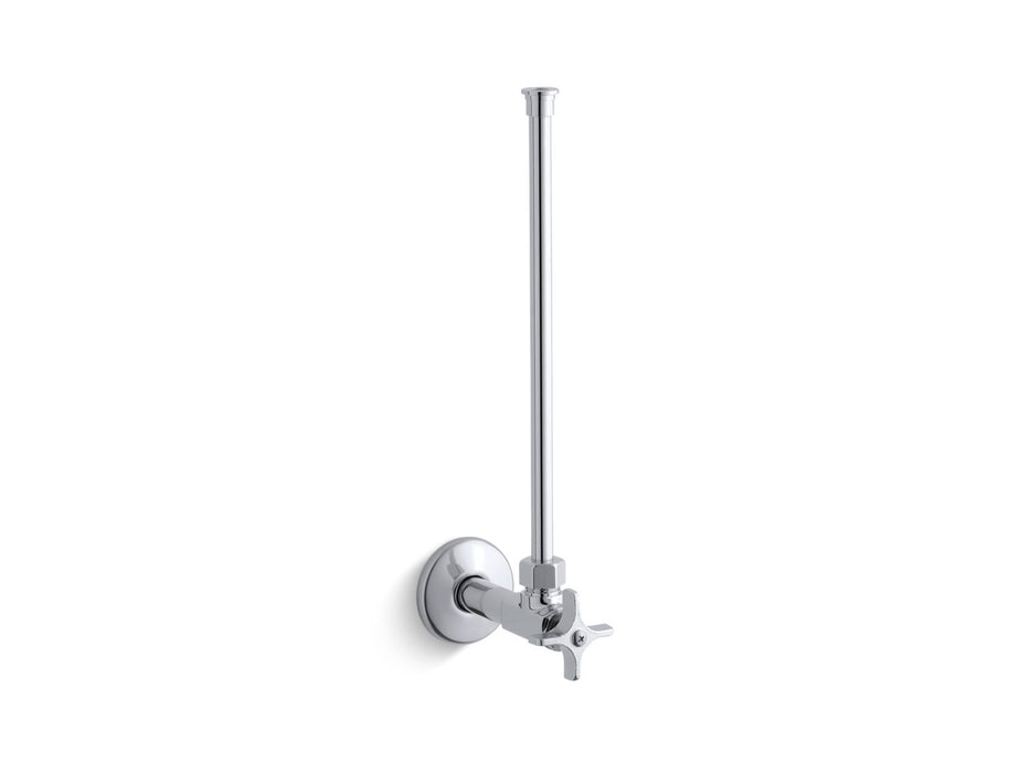 KOHLER K-7638 1/2" NPT angle supply with stop with cross handle and annealed vertical tube