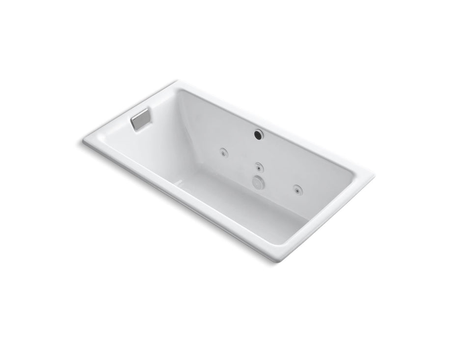 KOHLER K-856-JH Tea-for-Two 66" x 36" drop-in/undermount whirlpool bath